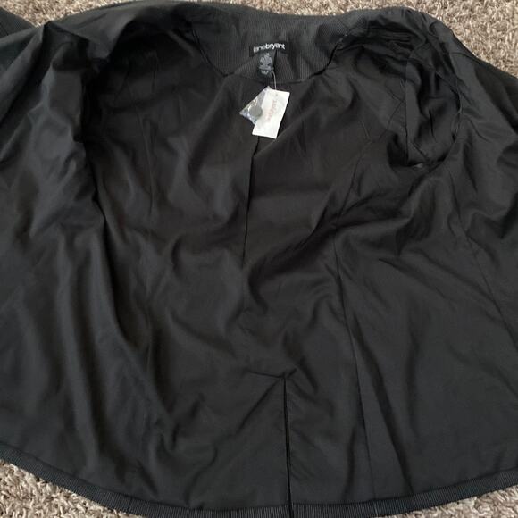 Lane Bryant Women Size 18 NWT Blazer Jacket Pinstripe - Picture 9 of 9